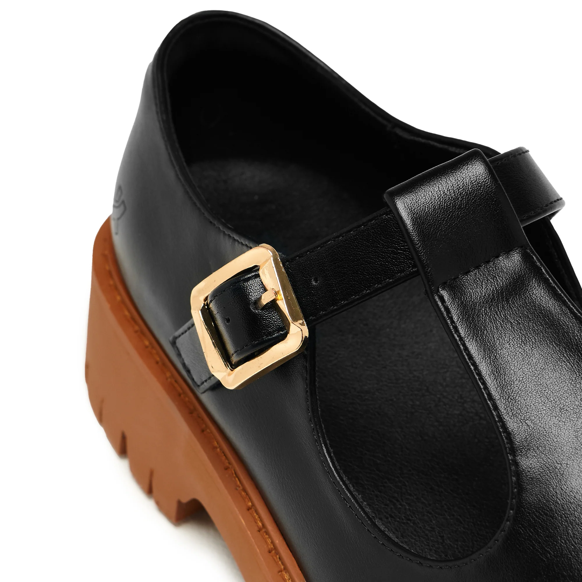 Abbot Men's Chunky Mary Janes - Black - Image 6
