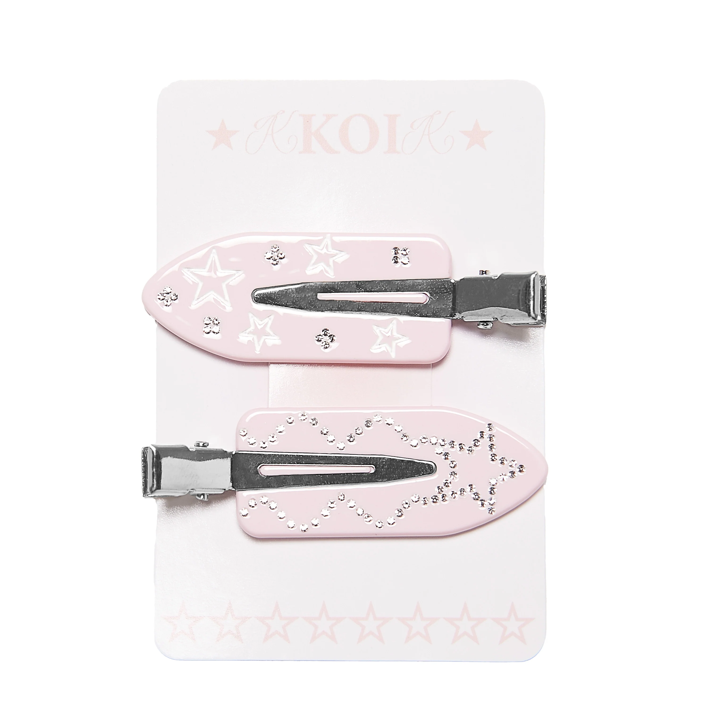 Baby Pink Star Hair Slider