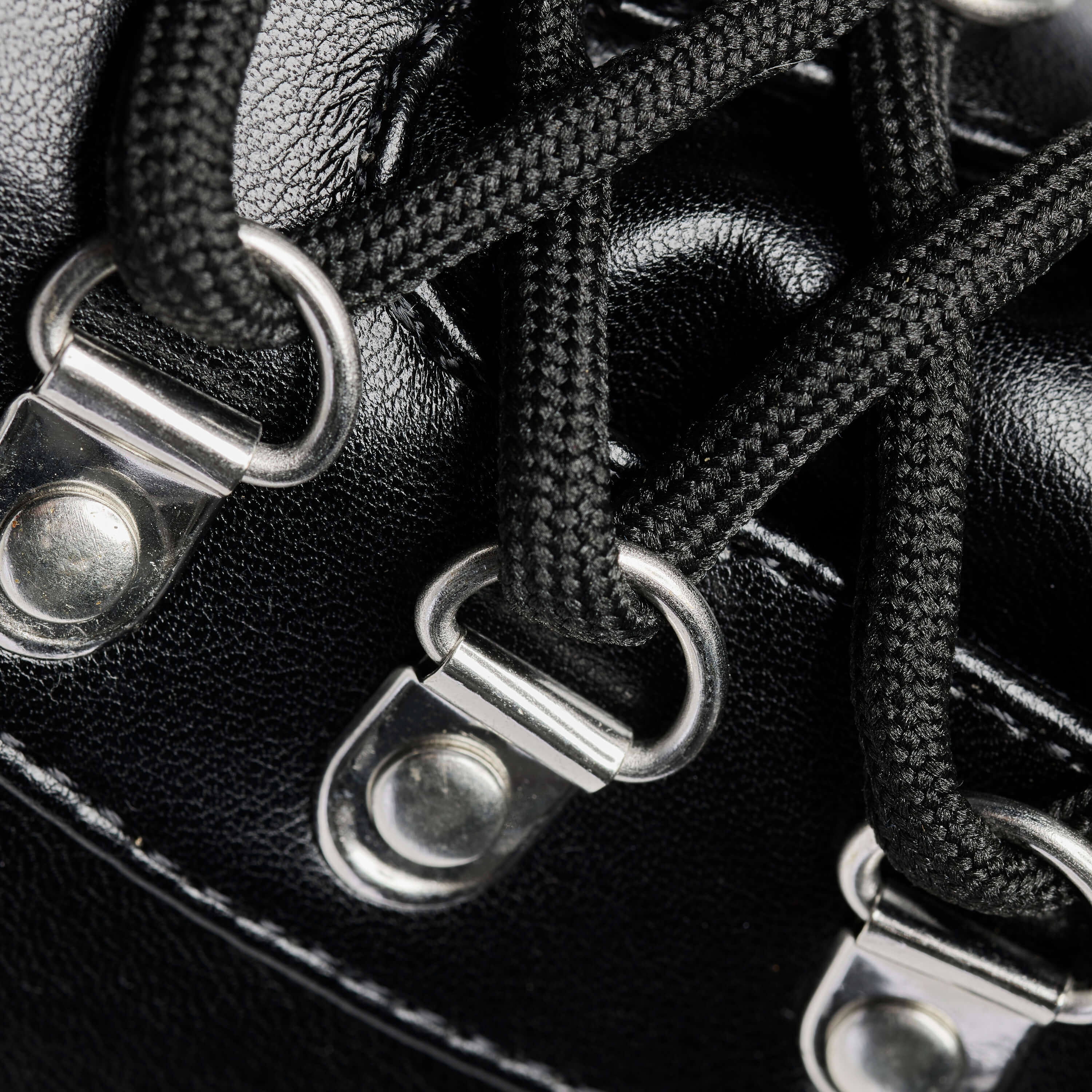 HYDRA All Black Matrix Platform Boots - Image 5