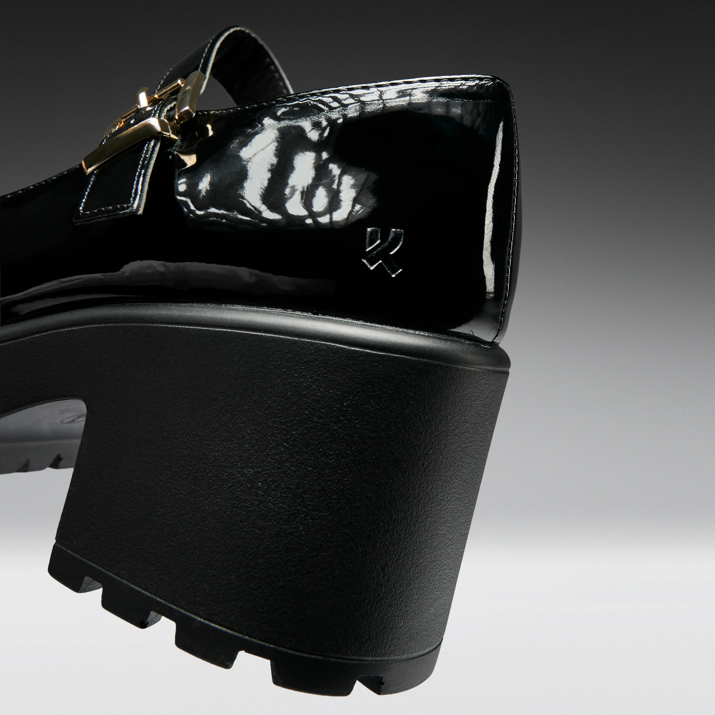 TIRA Black Mary Jane Shoes 'Patent Edition' - Image 3