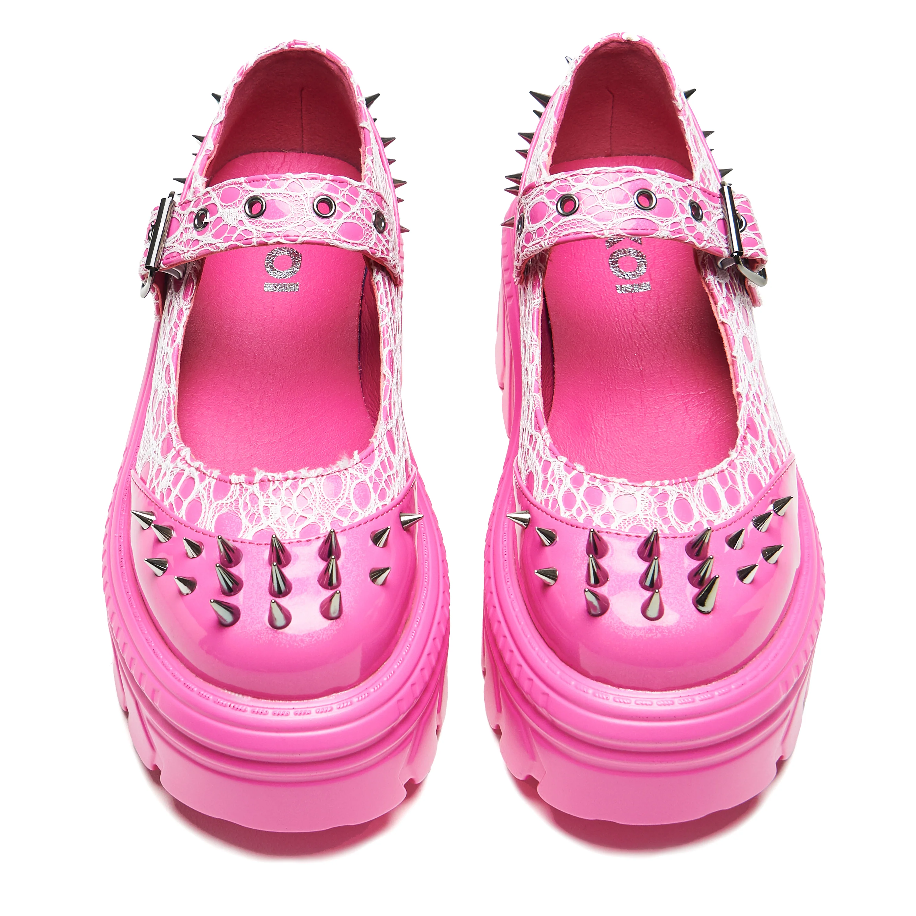 Candyfloss Demon Spiked Stomper Mary Janes - Image 5