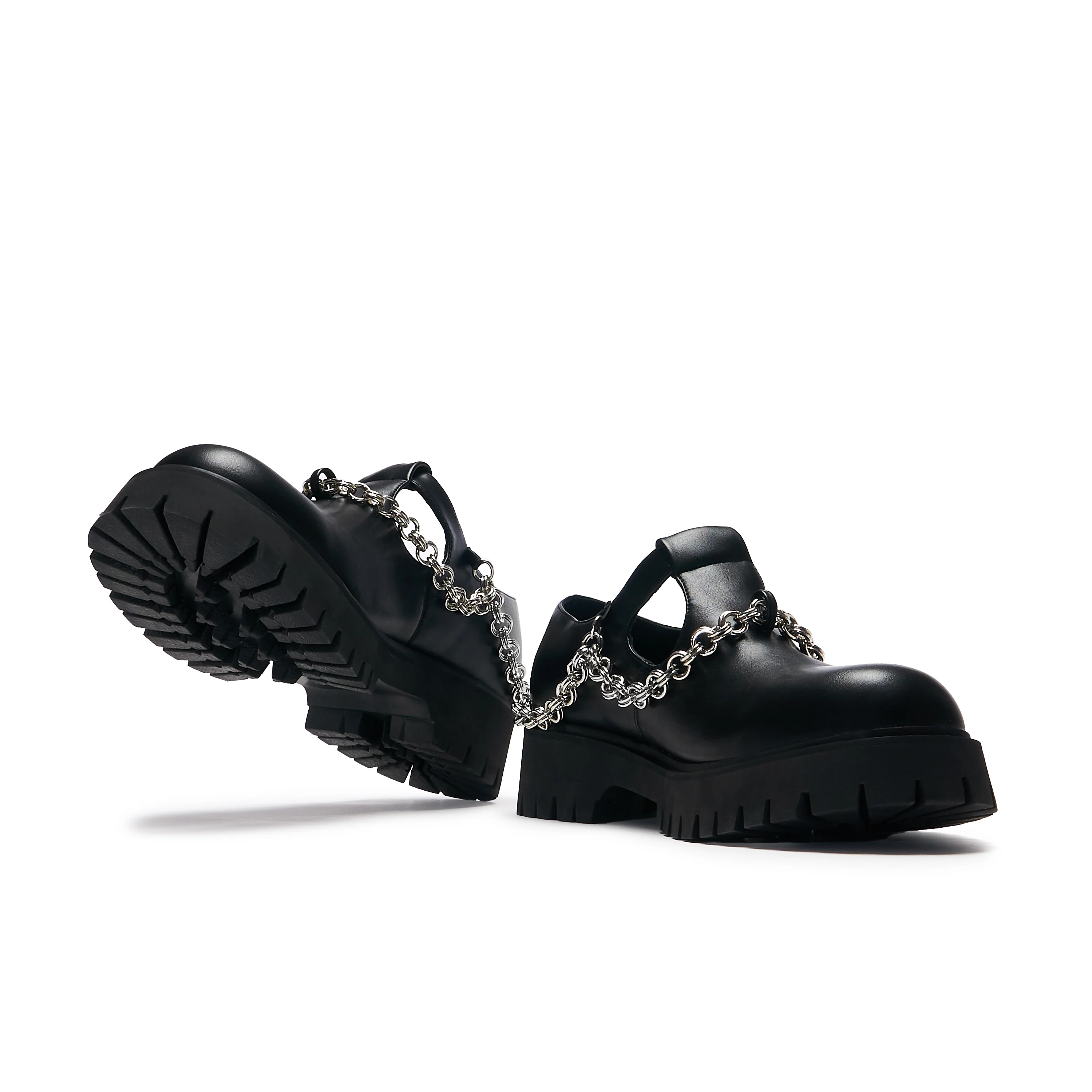 Cosmere Men's Chain Mary Janes - Black - Image 5