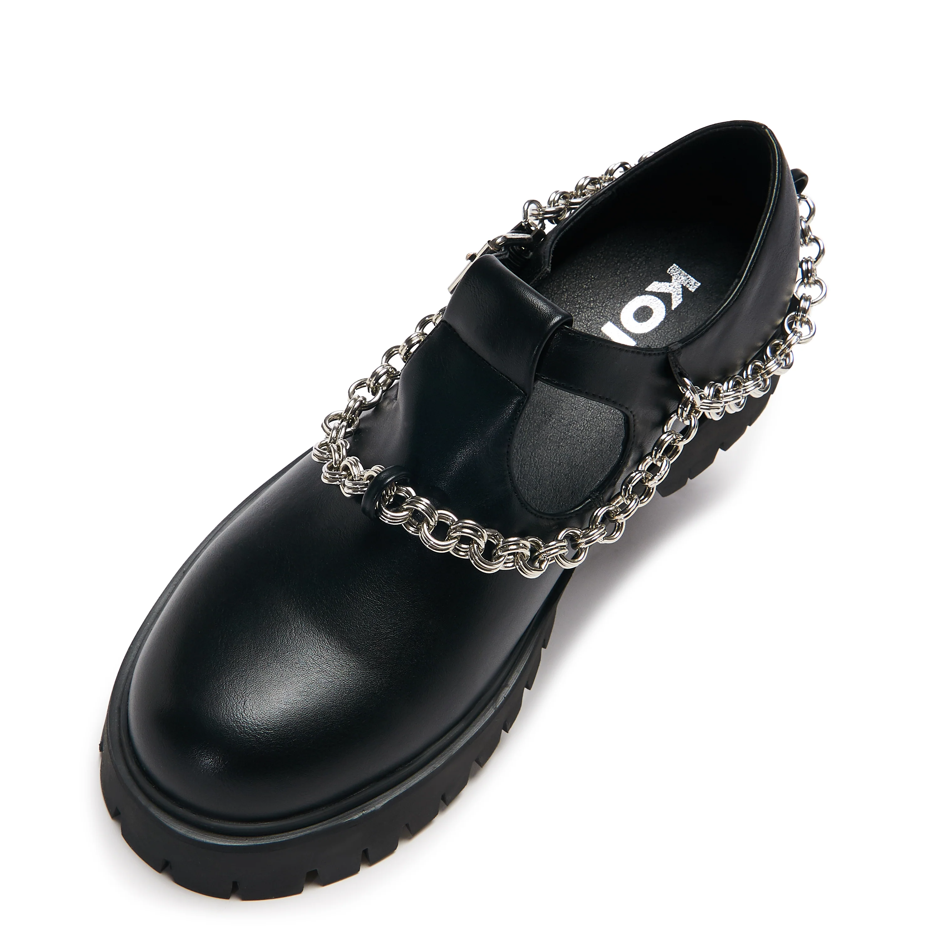 Cosmere Men's Chain Mary Janes - Black - Image 8