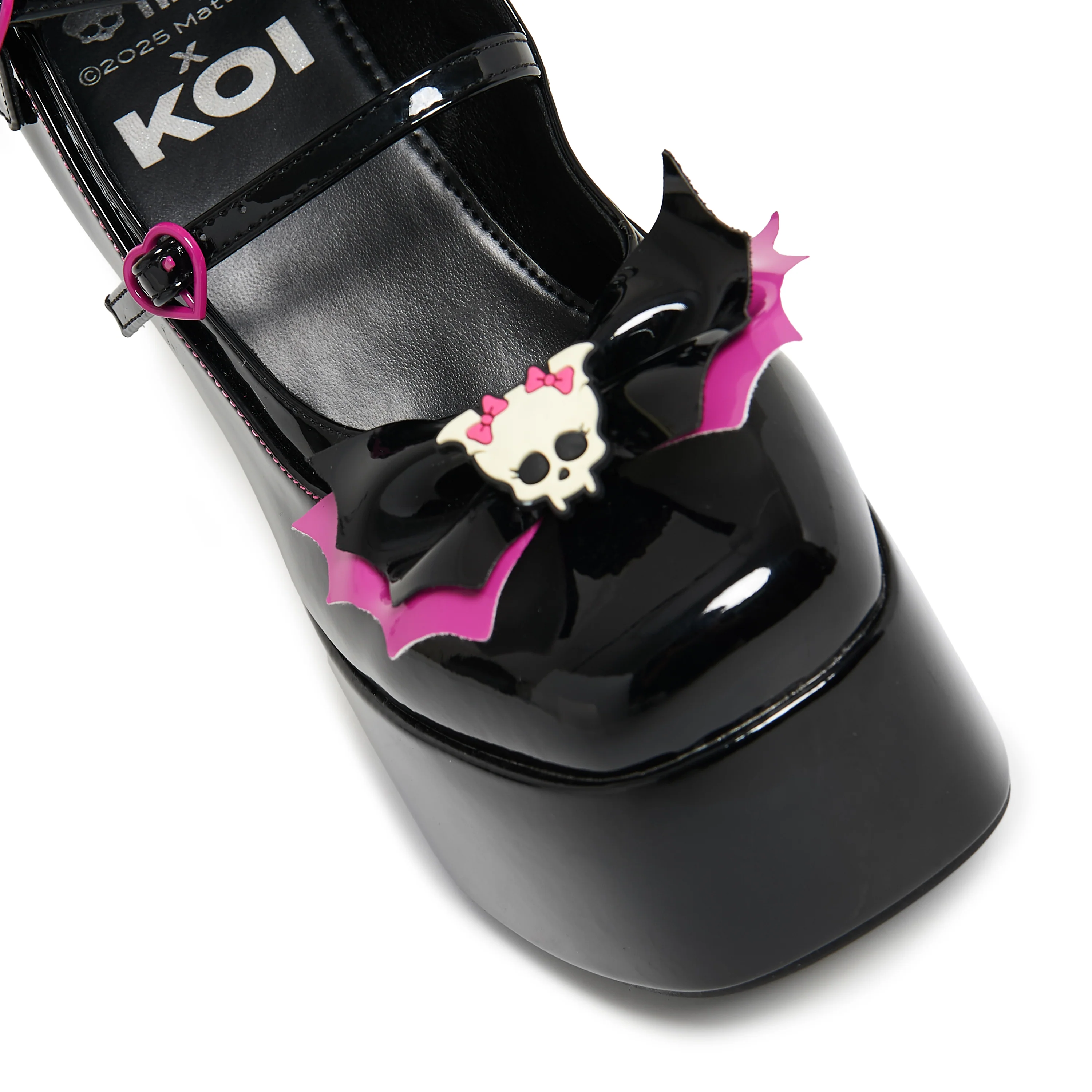 Dead Tired Strappy Platform Coffin Heels - Image 3
