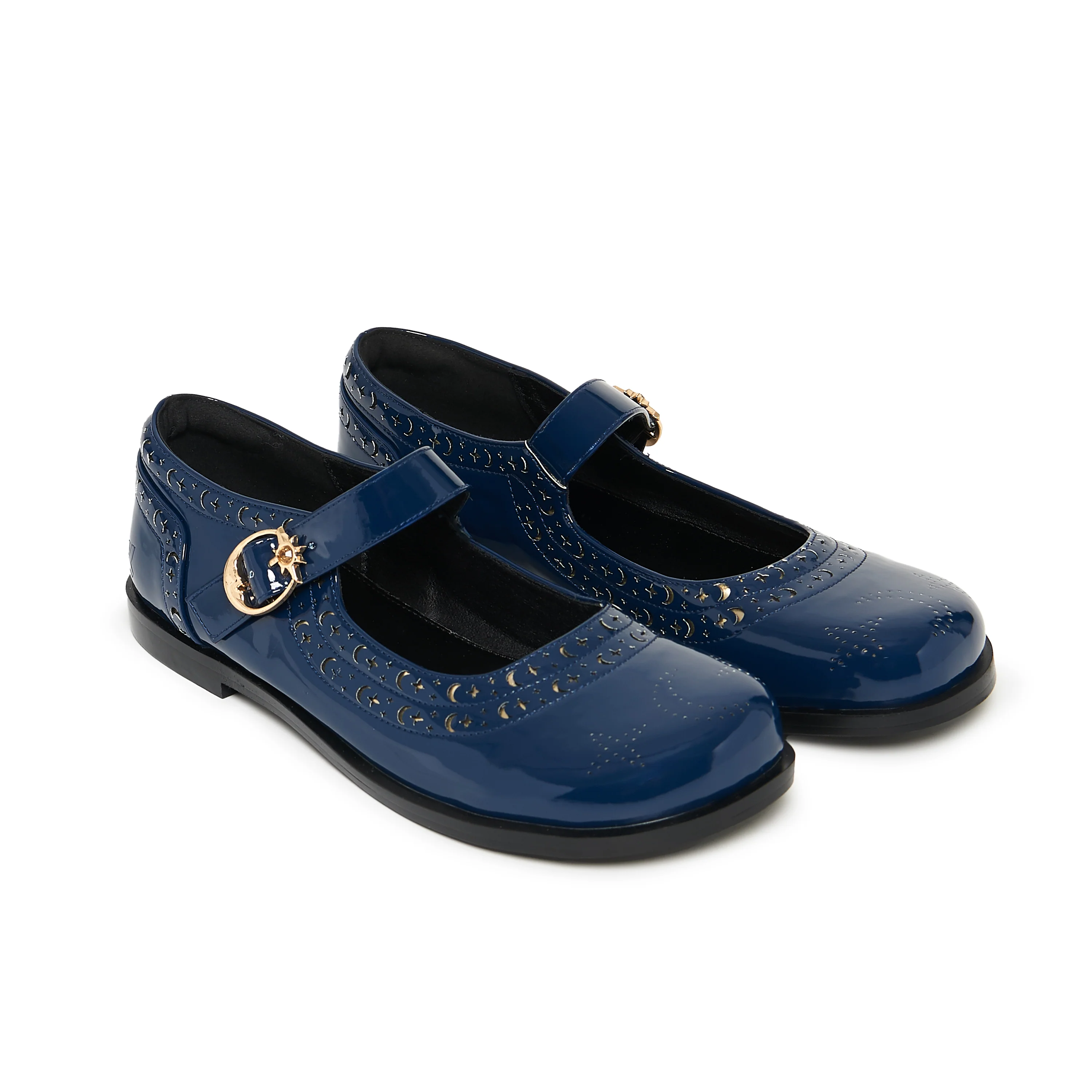 Elira Moonveil Mary Janes - Midnight Blue - Image 2
