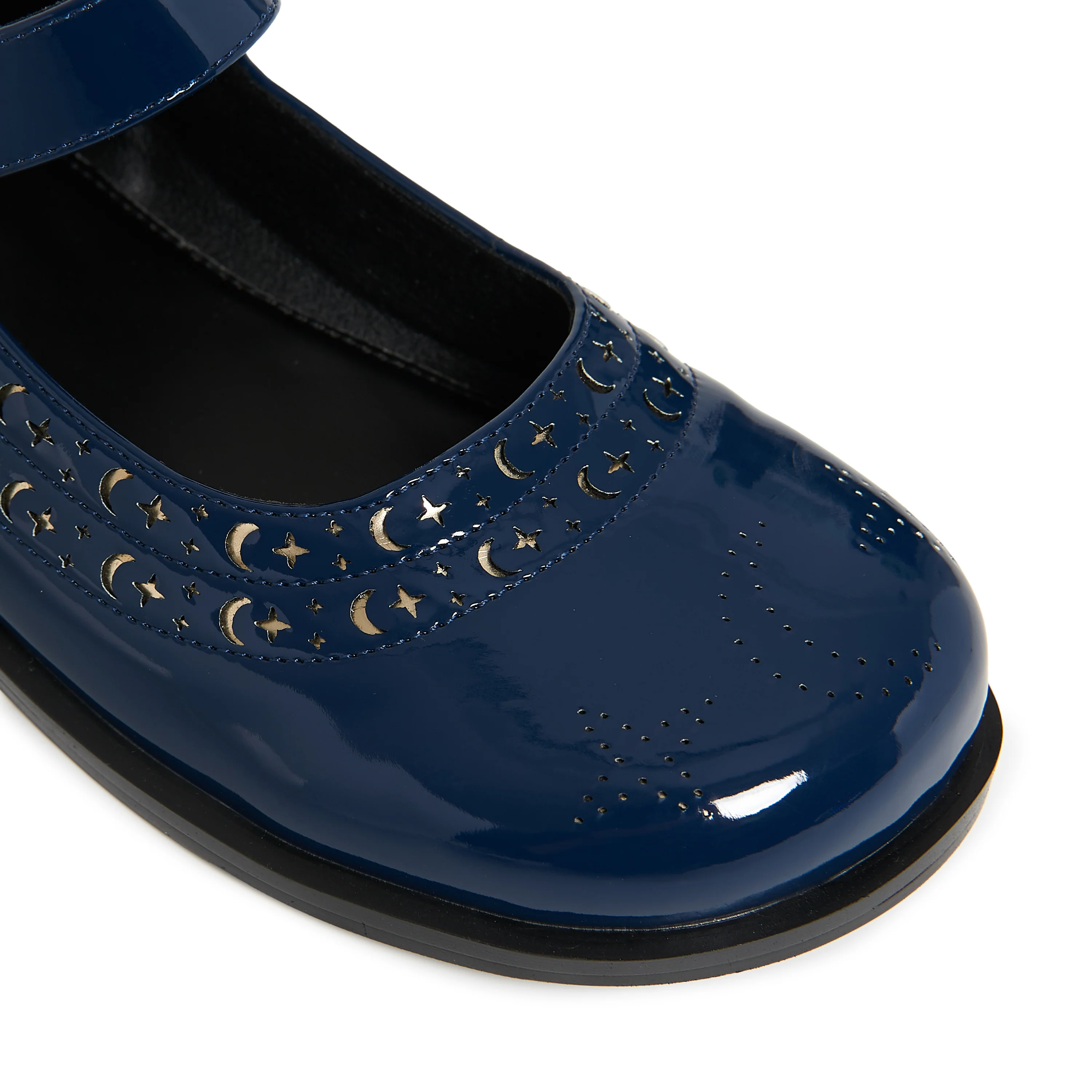 Elira Moonveil Mary Janes - Midnight Blue - Image 5