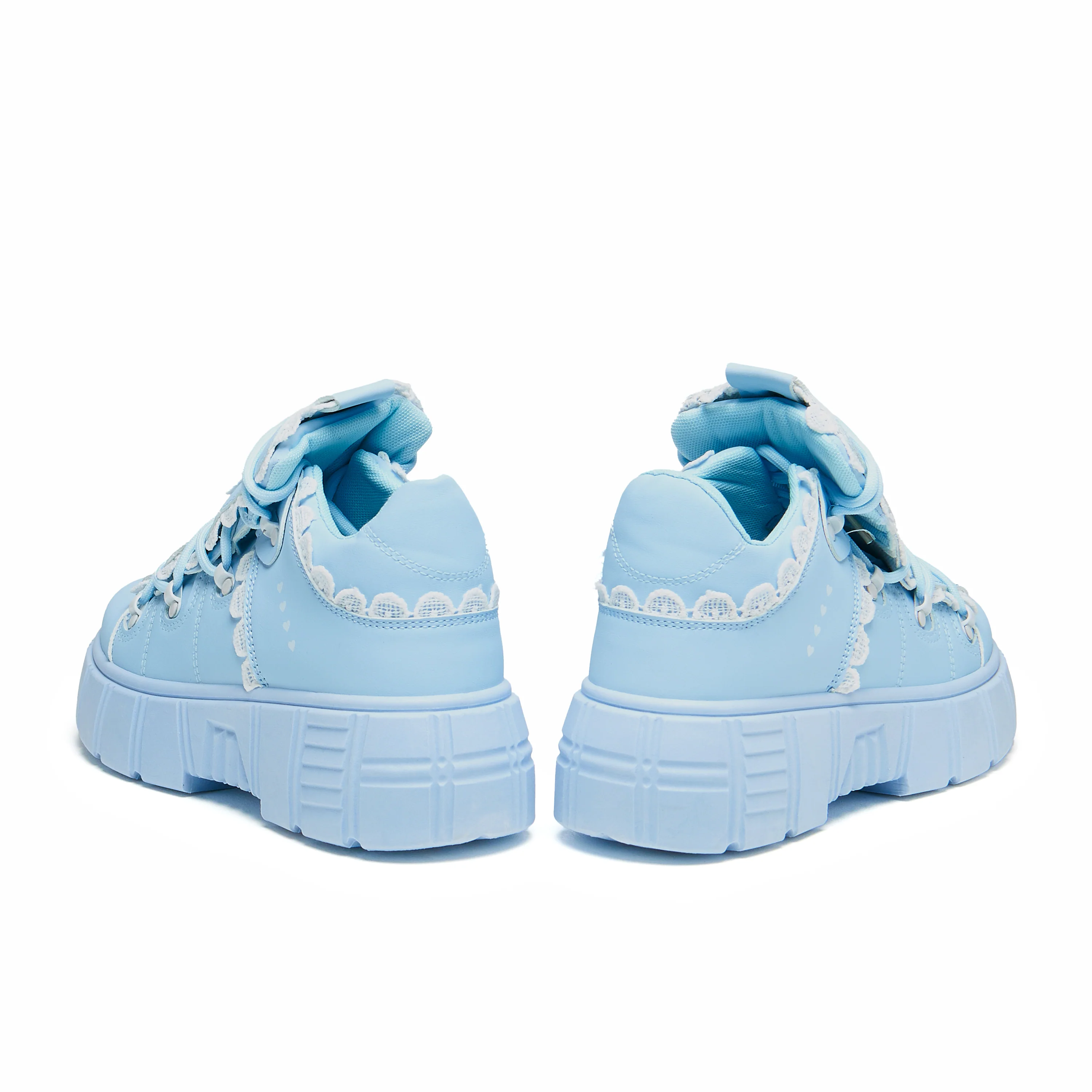 Fanciful Freddo Bear Ruffle Trainers - Baby Blue - Image 5
