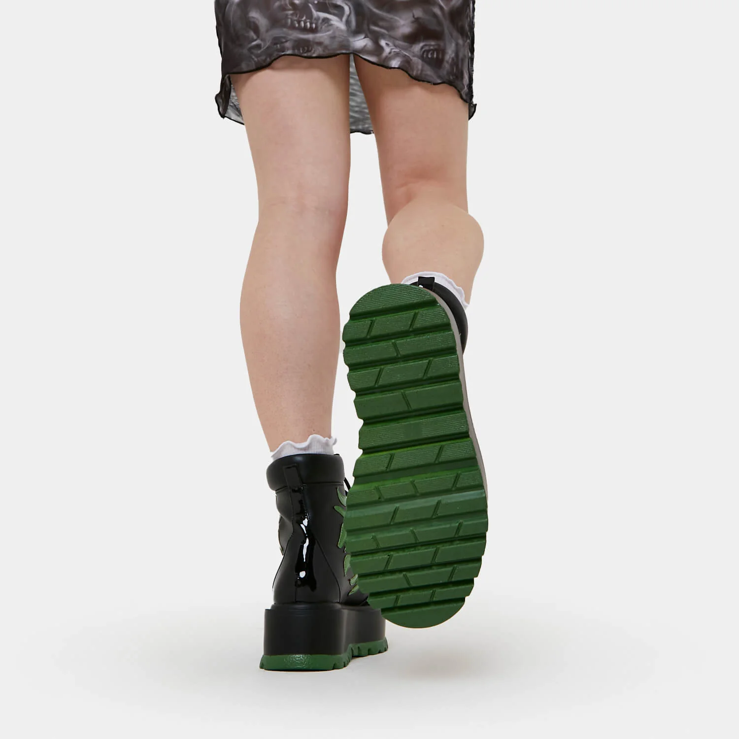 CHA CHA CHA Hologram Flame Boots - Image 6