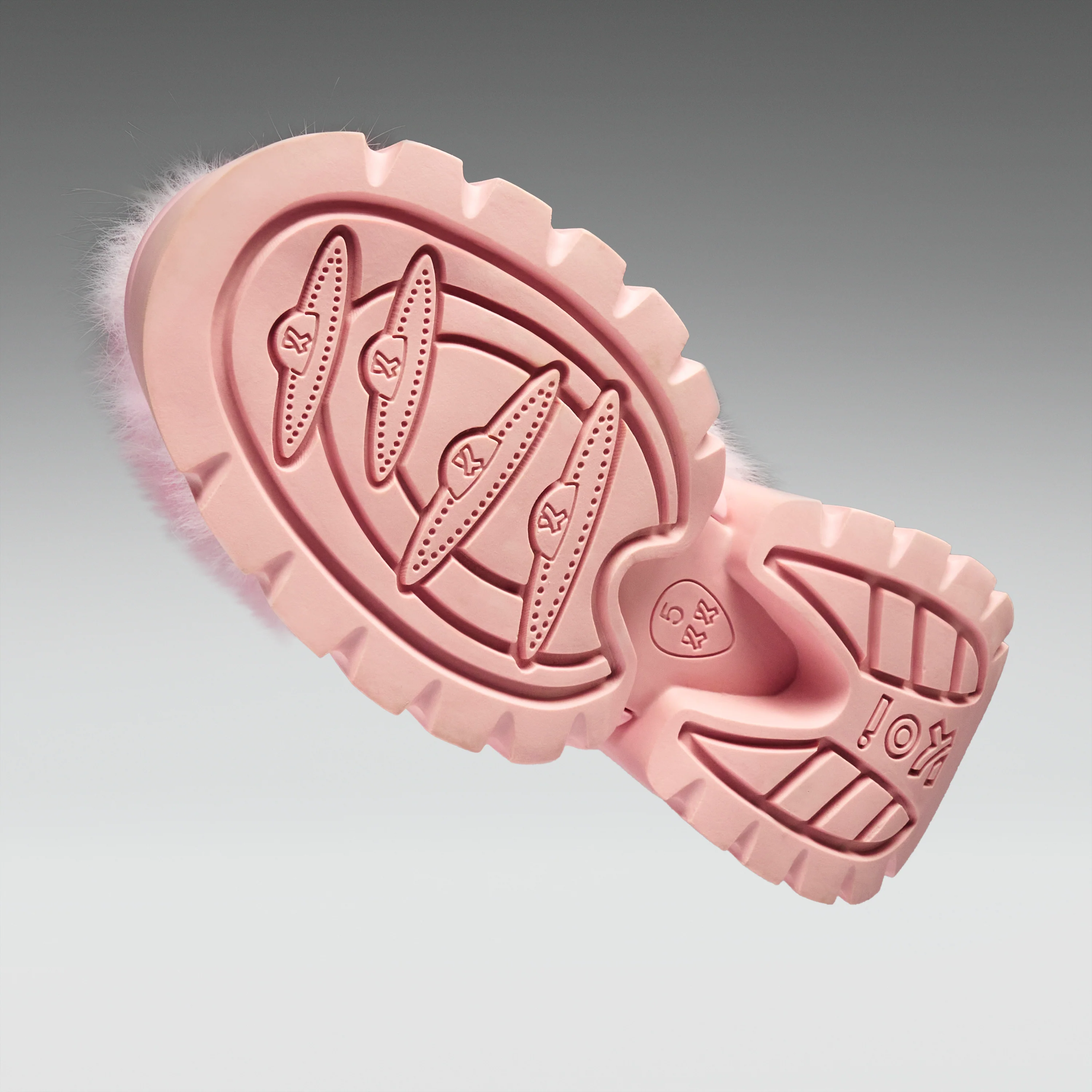 Kawaii Sasquatch Fluffy Snow Boots - Pink - Image 3