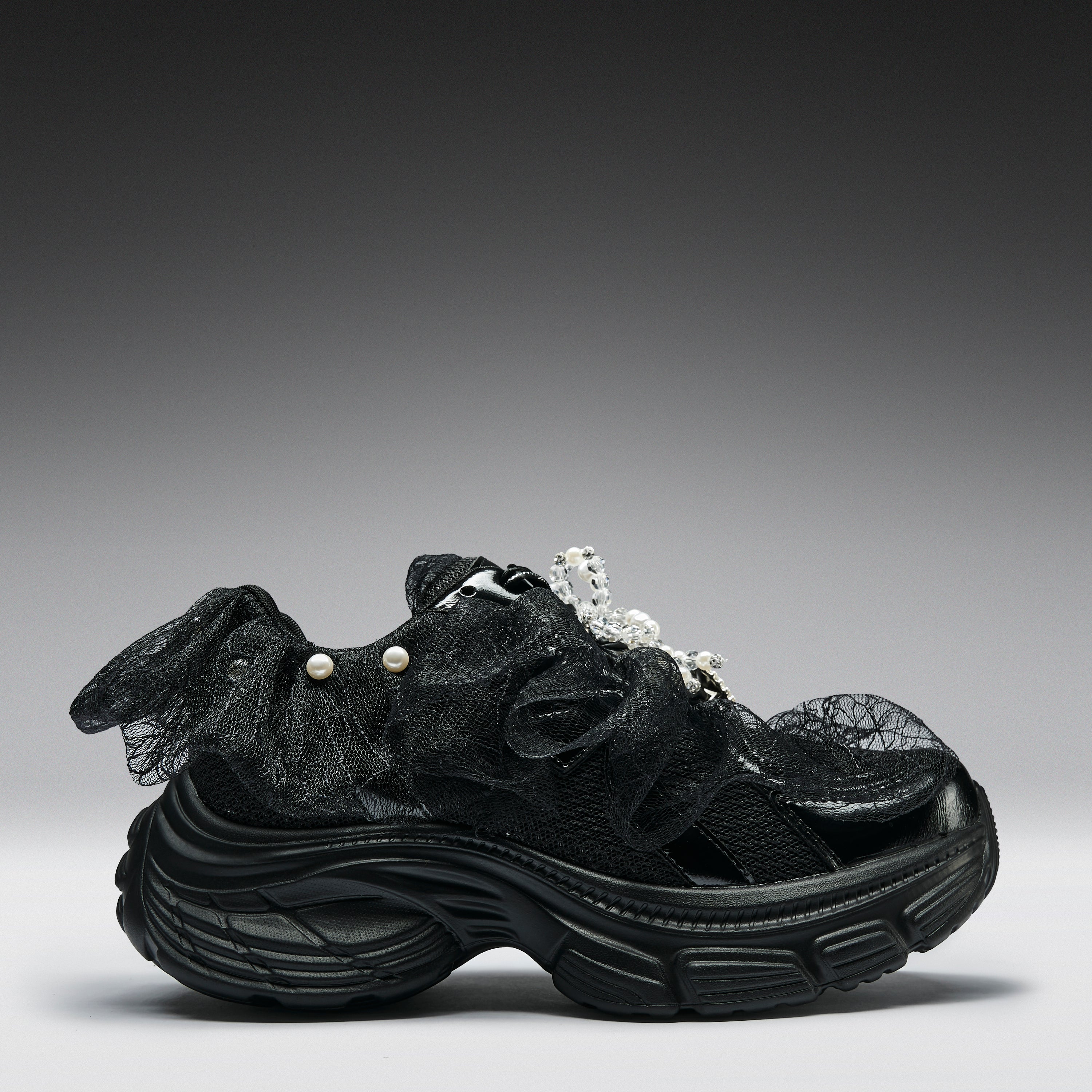 Kelpie Whimsical Terrain Trainers - Black - Image 2