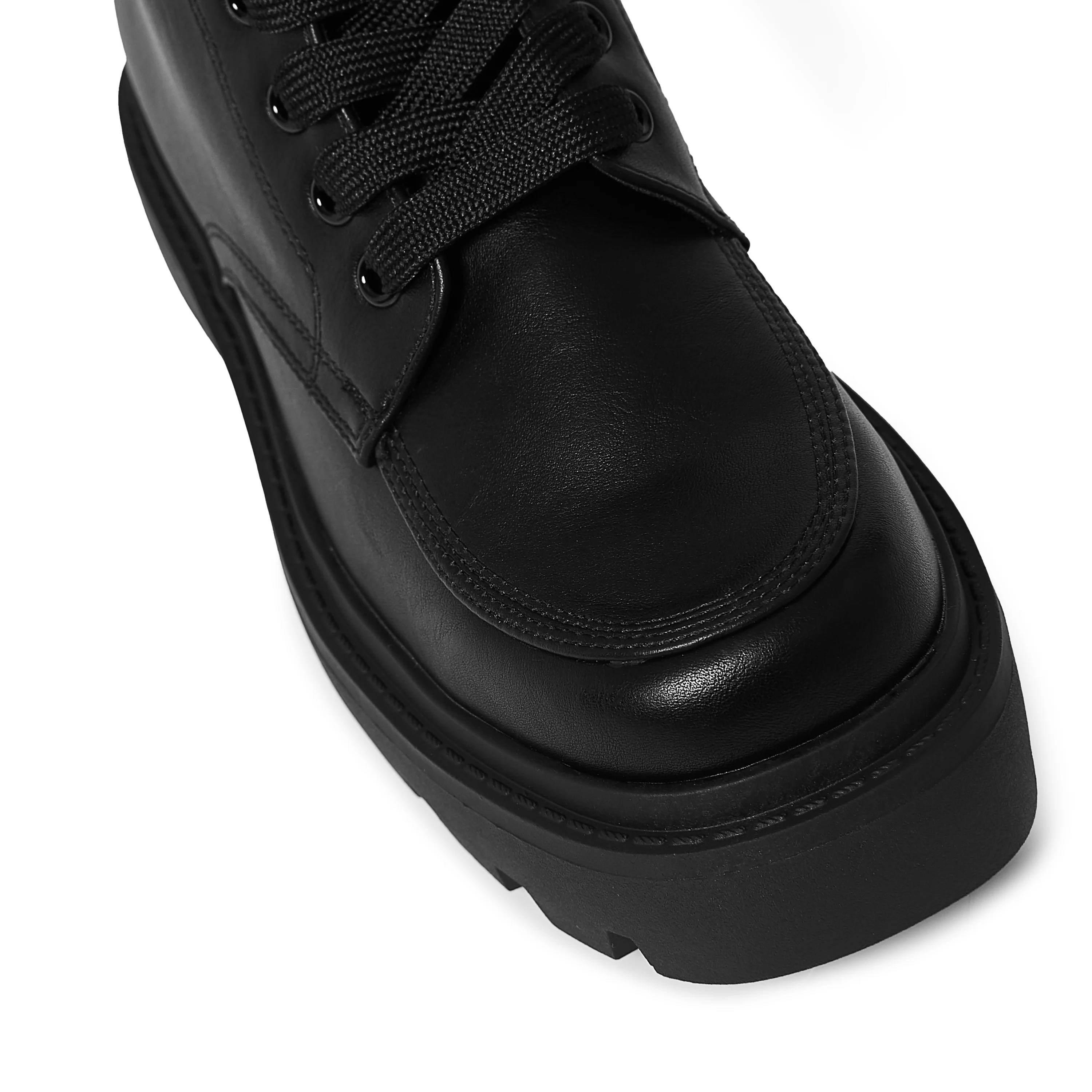 Malai Lace up Boots - Black - Image 4