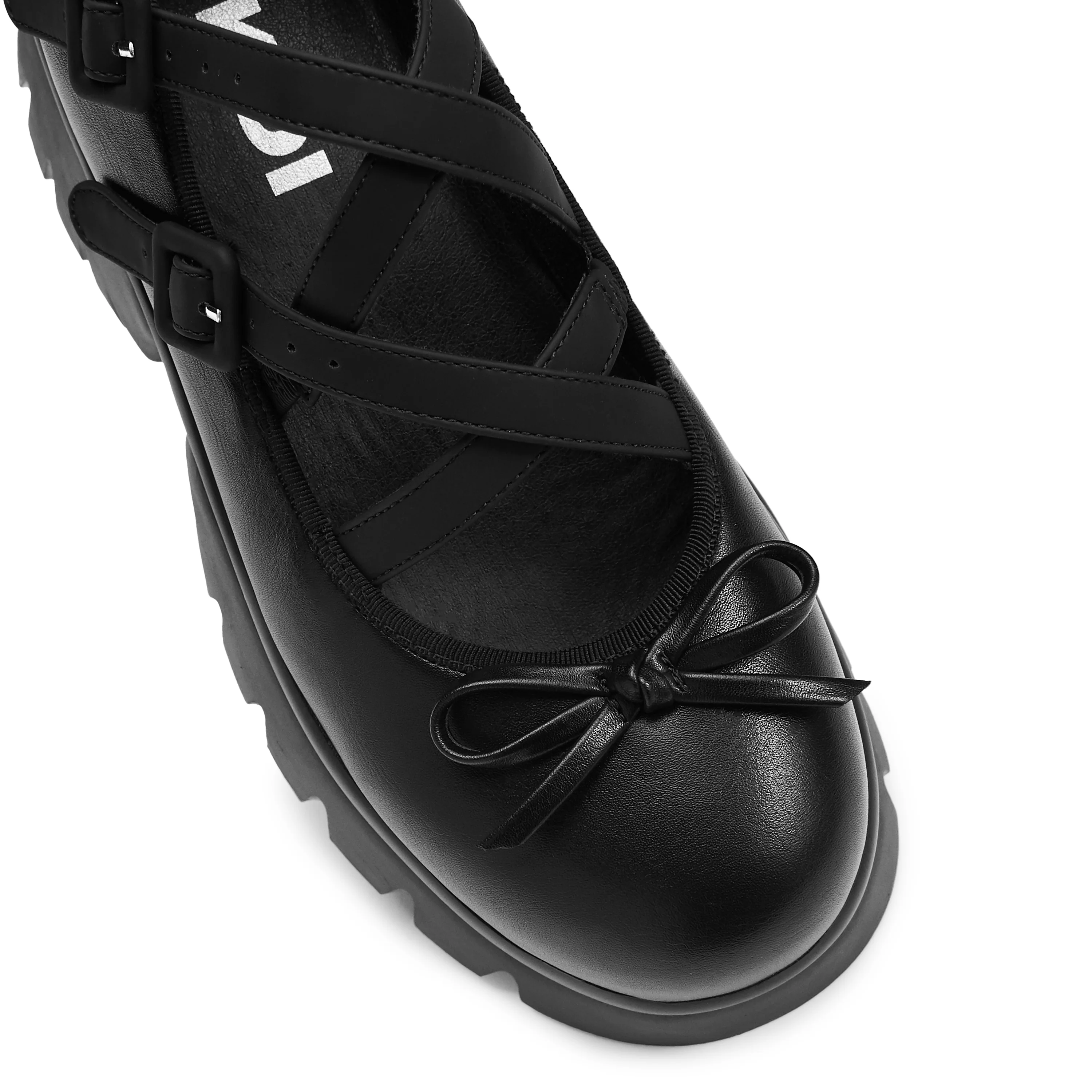 Margot Monster Platform Mary Janes - Black - Image 3