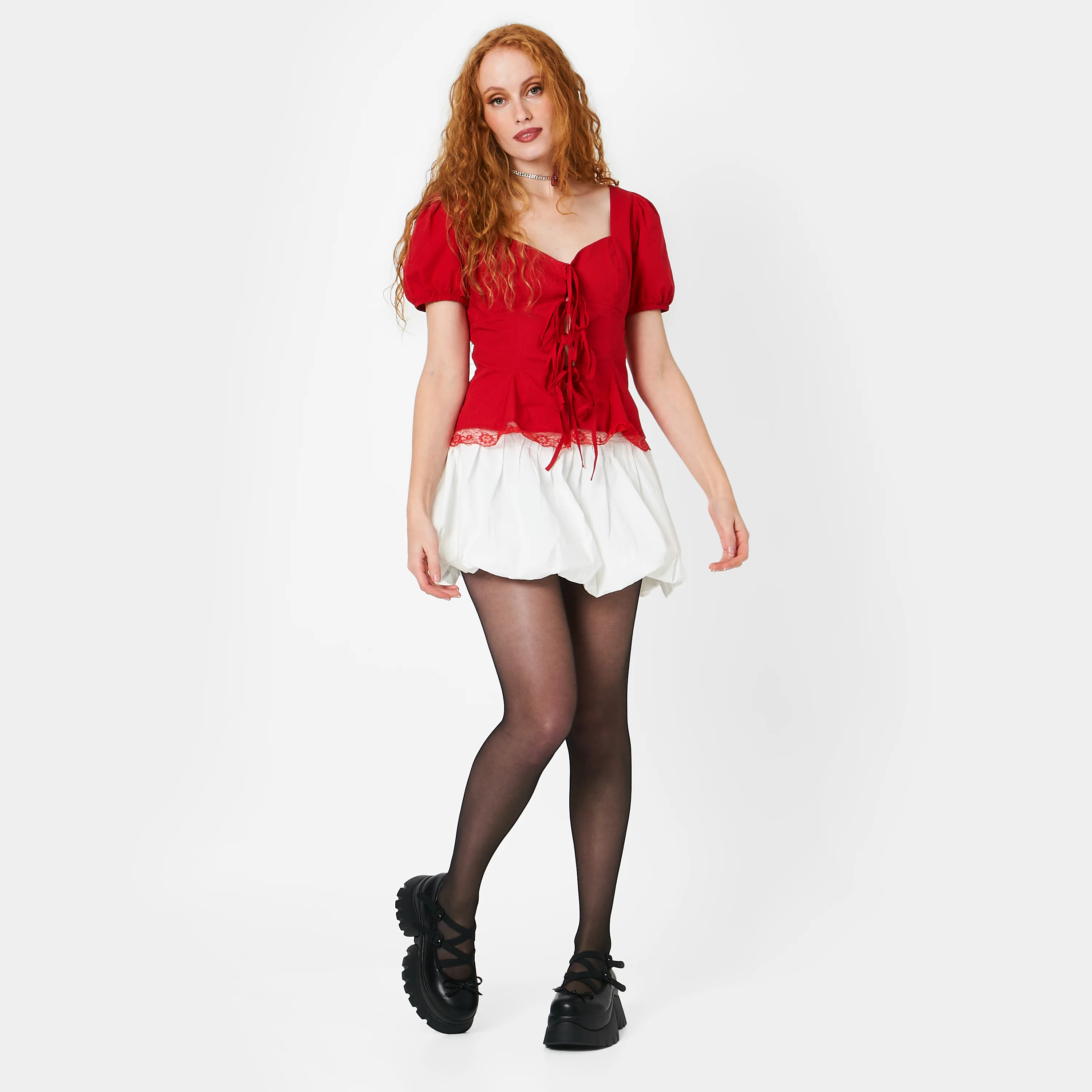Margot Monster Platform Mary Janes - Black - Image 7