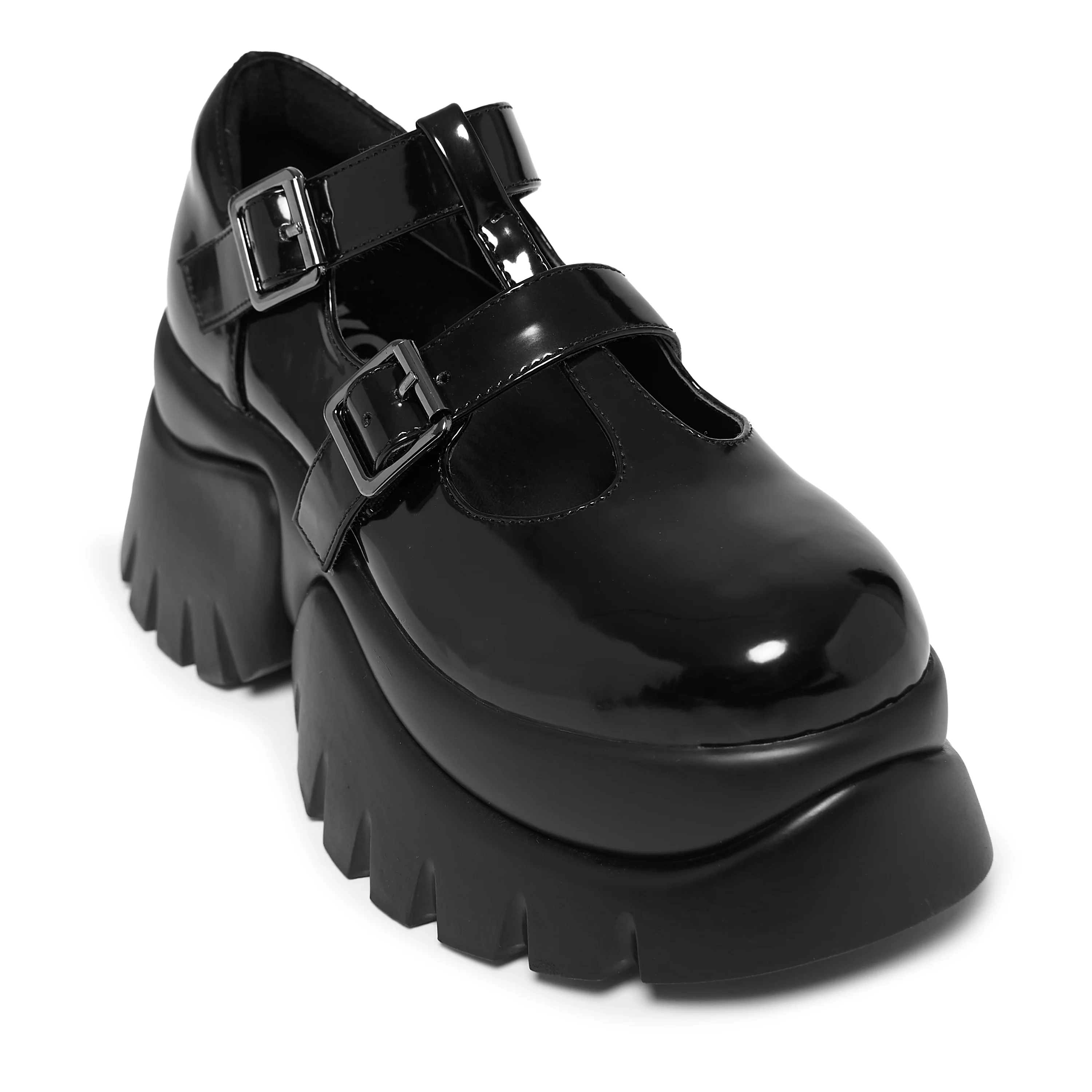 Mundus Platform Strappy Mary Janes - Image 3