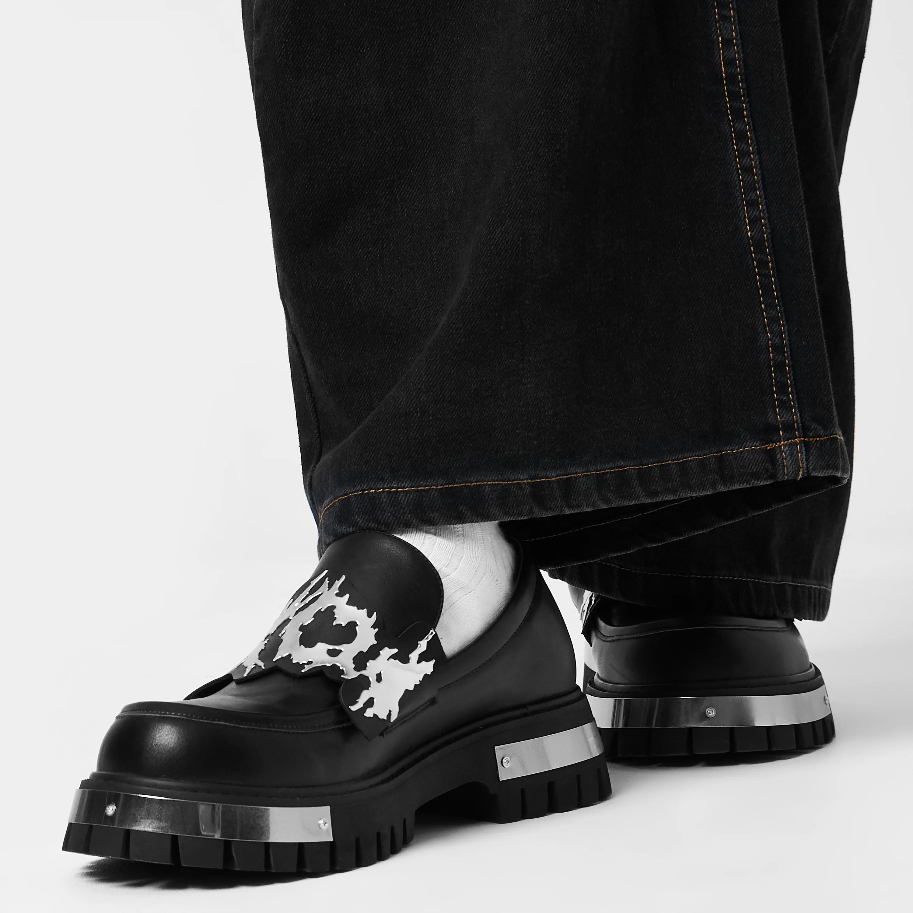 My Metal Men's Loafers - Black - Image 7
