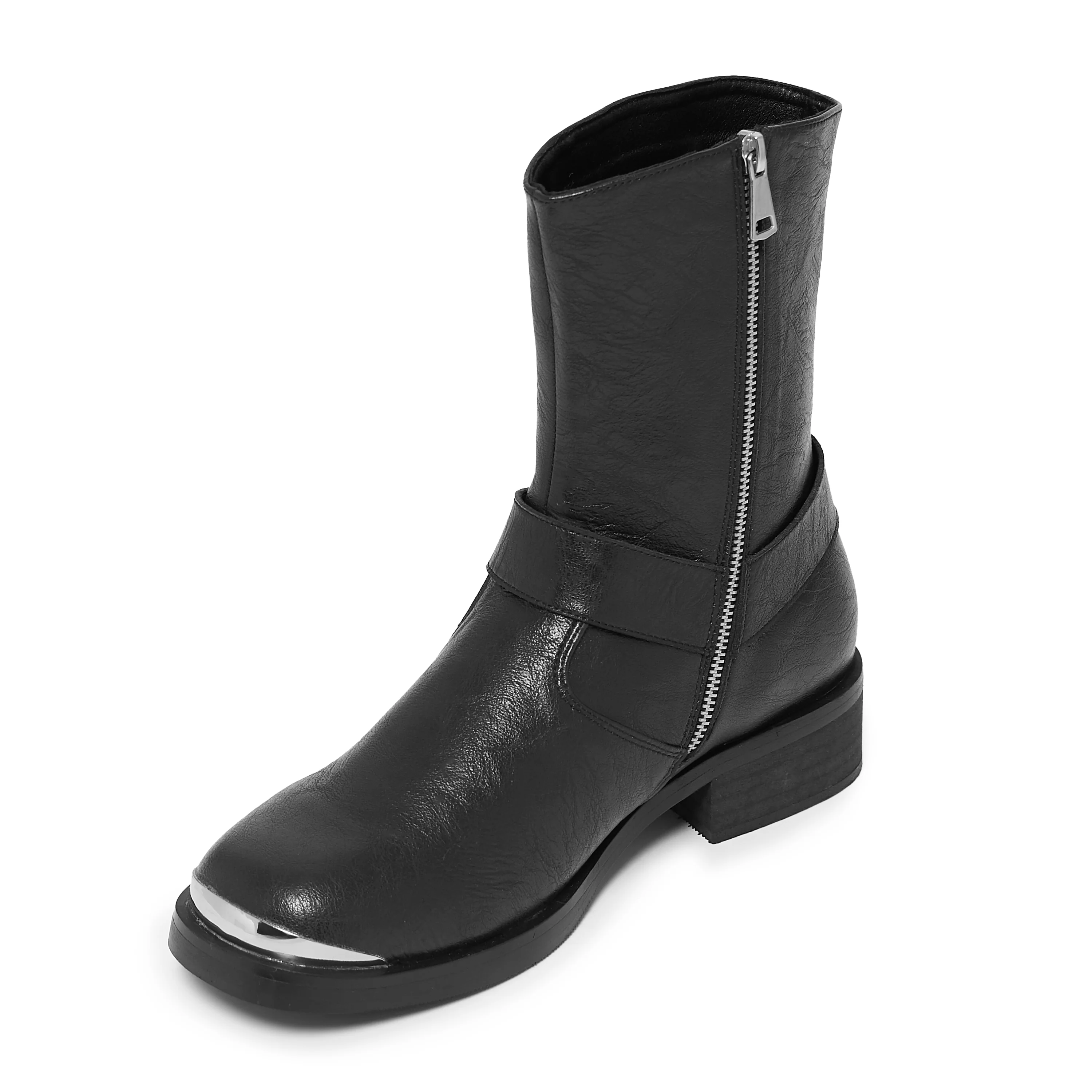 Ghost by KOI - Nameless Ghouls Men's Stacked Biker Boots - Image 4