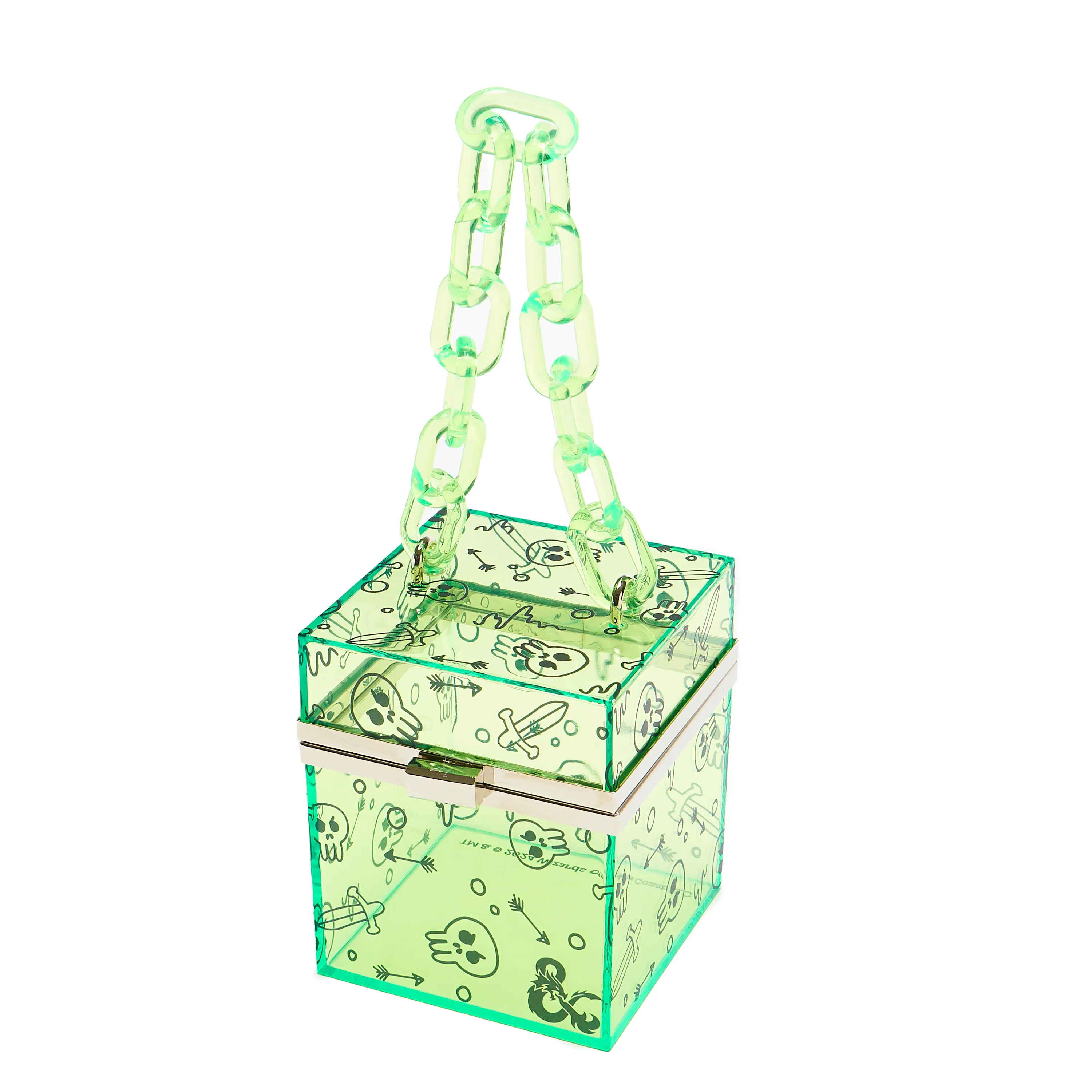 Ooze Gelatinous Cube Bag - Green - Image 4