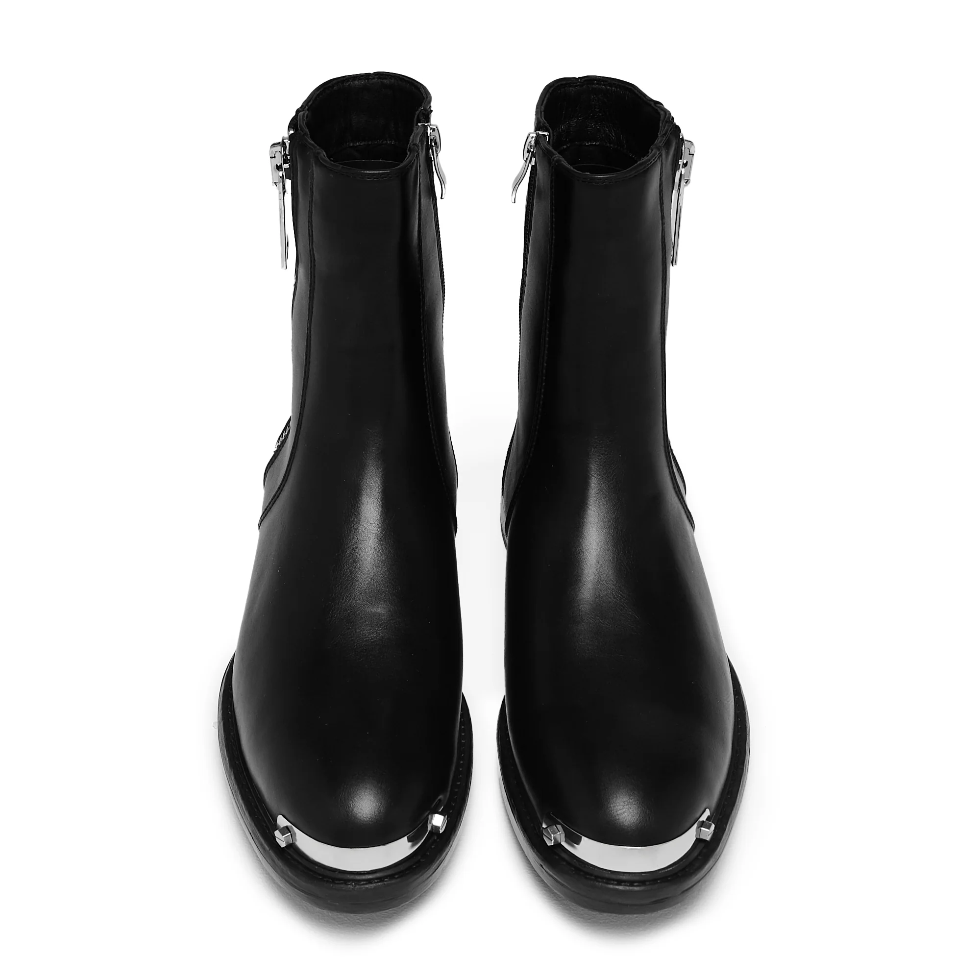 Regicide Men's Zip-up Boots - Black - Image 8