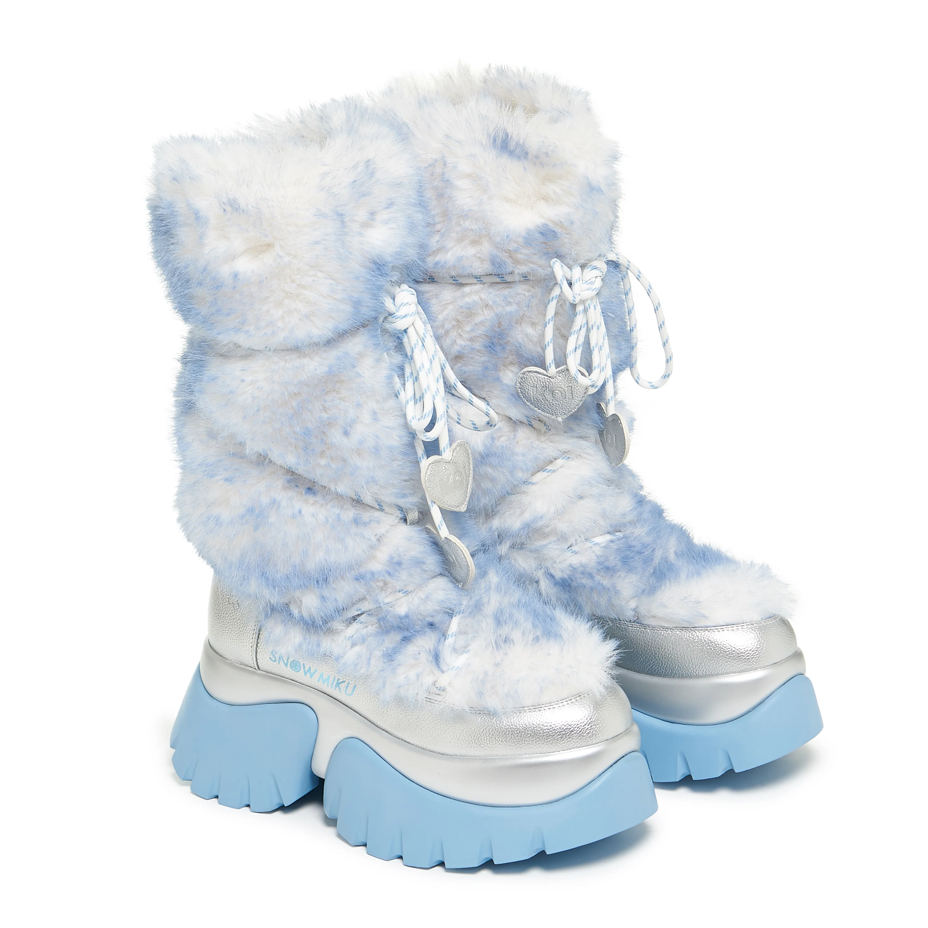 SNOW MIKU Fluffy ‘Monster’ Long Boots - Image 2