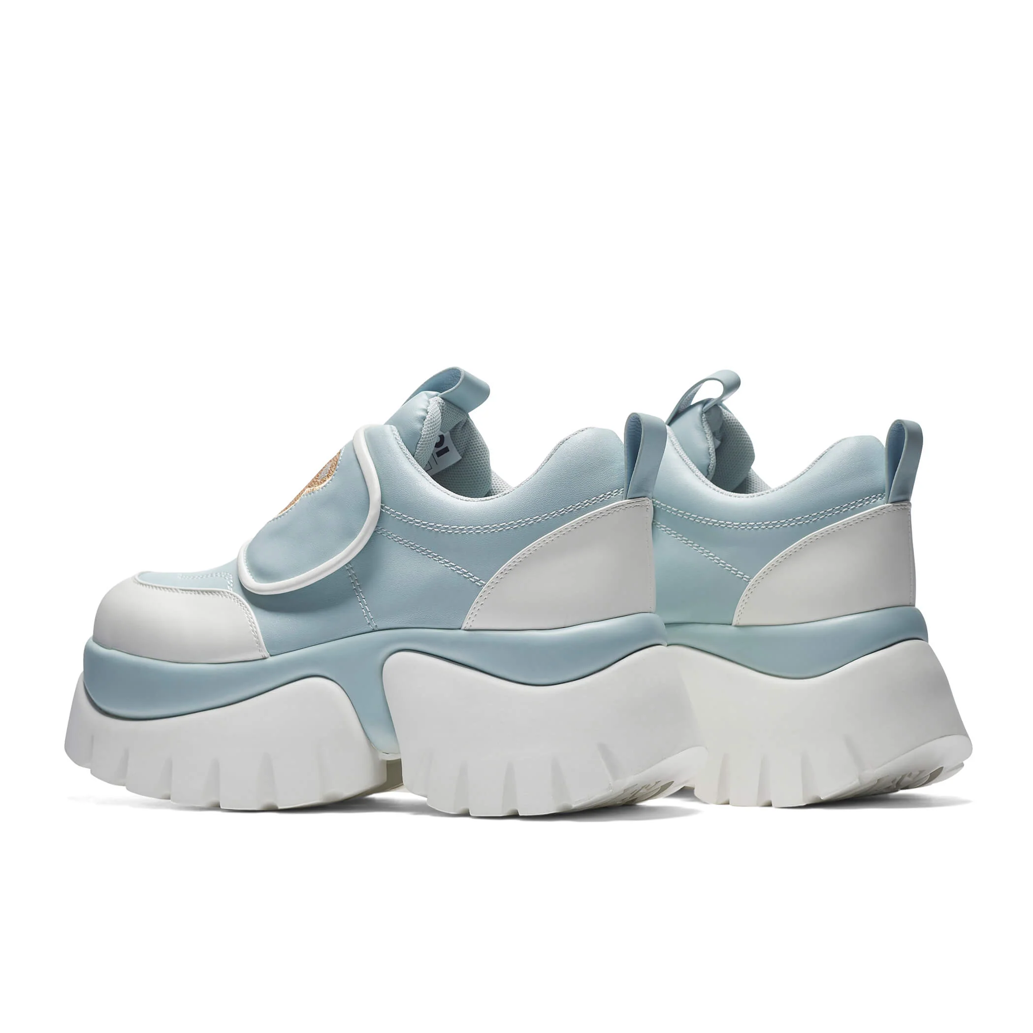 Teddy Sura Blue Vilun Platform Trainers - Image 3