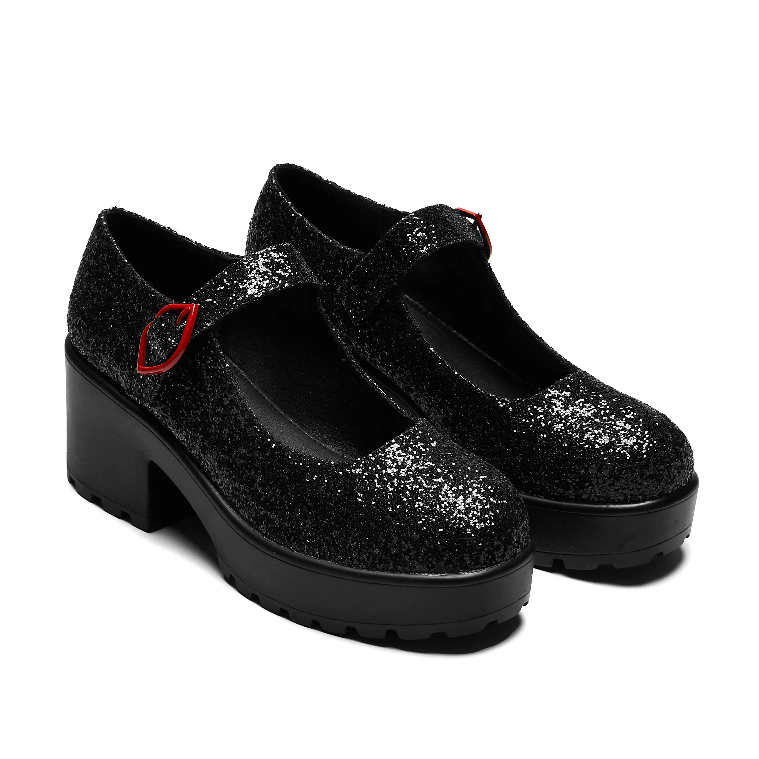 Glitter Mary Janes ‘Columbia’s Solo Edition' - Image 2