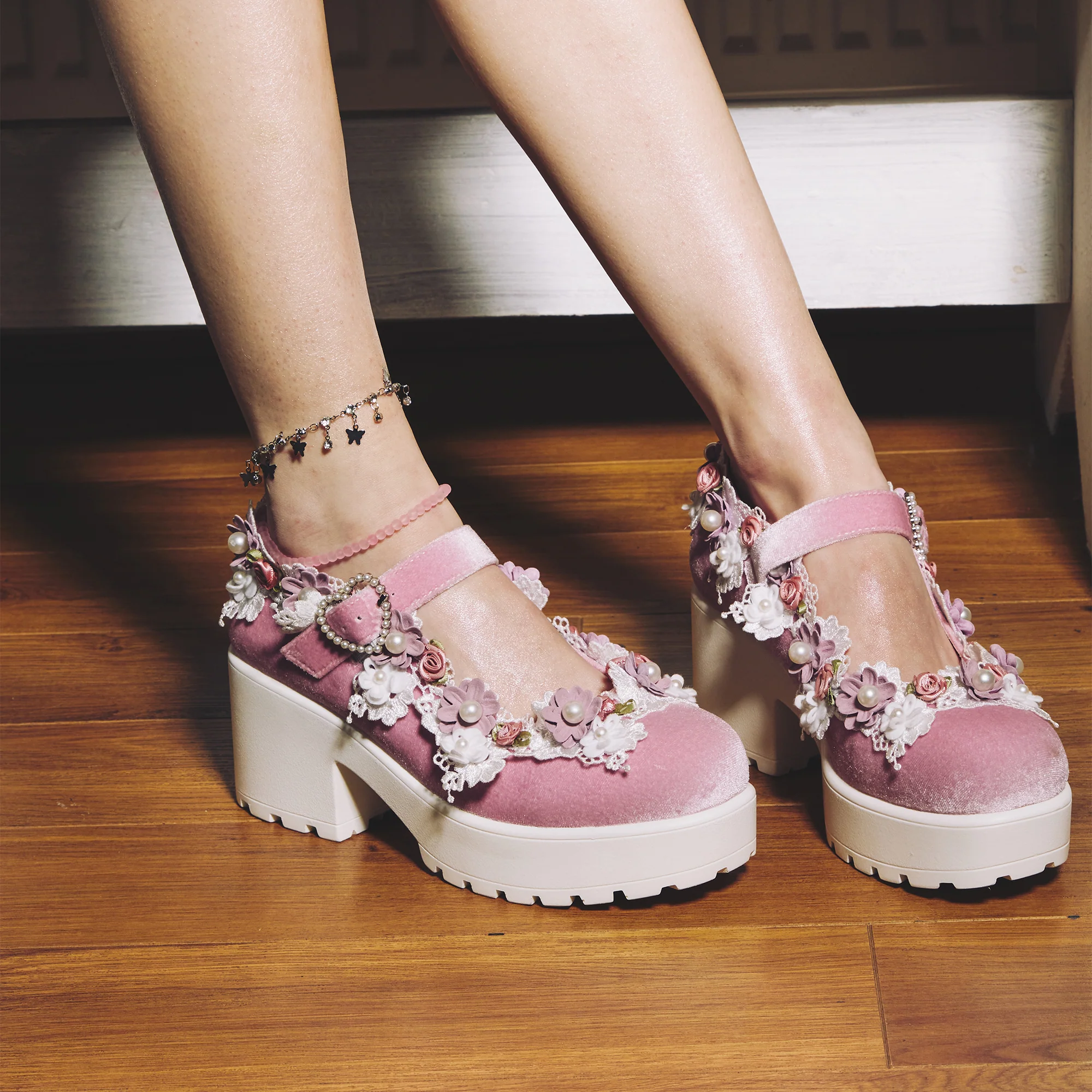 Tira Pink Mary Janes ‘Fairy Powder Edition’ - Image 5