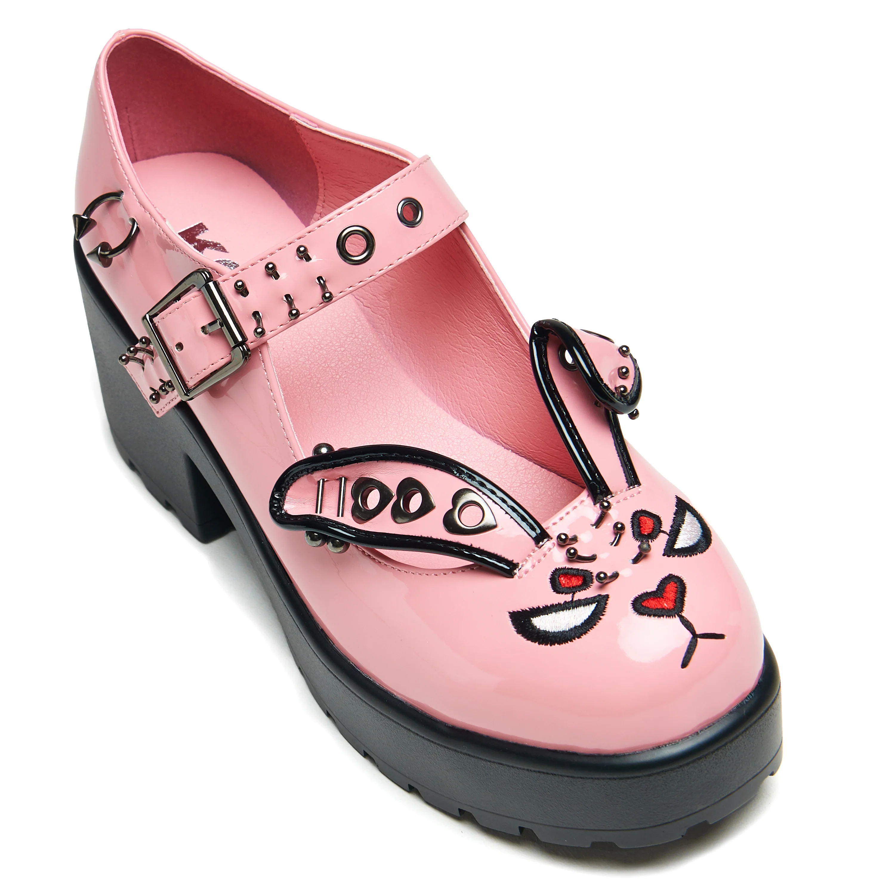 Tira Pink Mary Janes ‘Raver Bunny Edition’ - Image 4