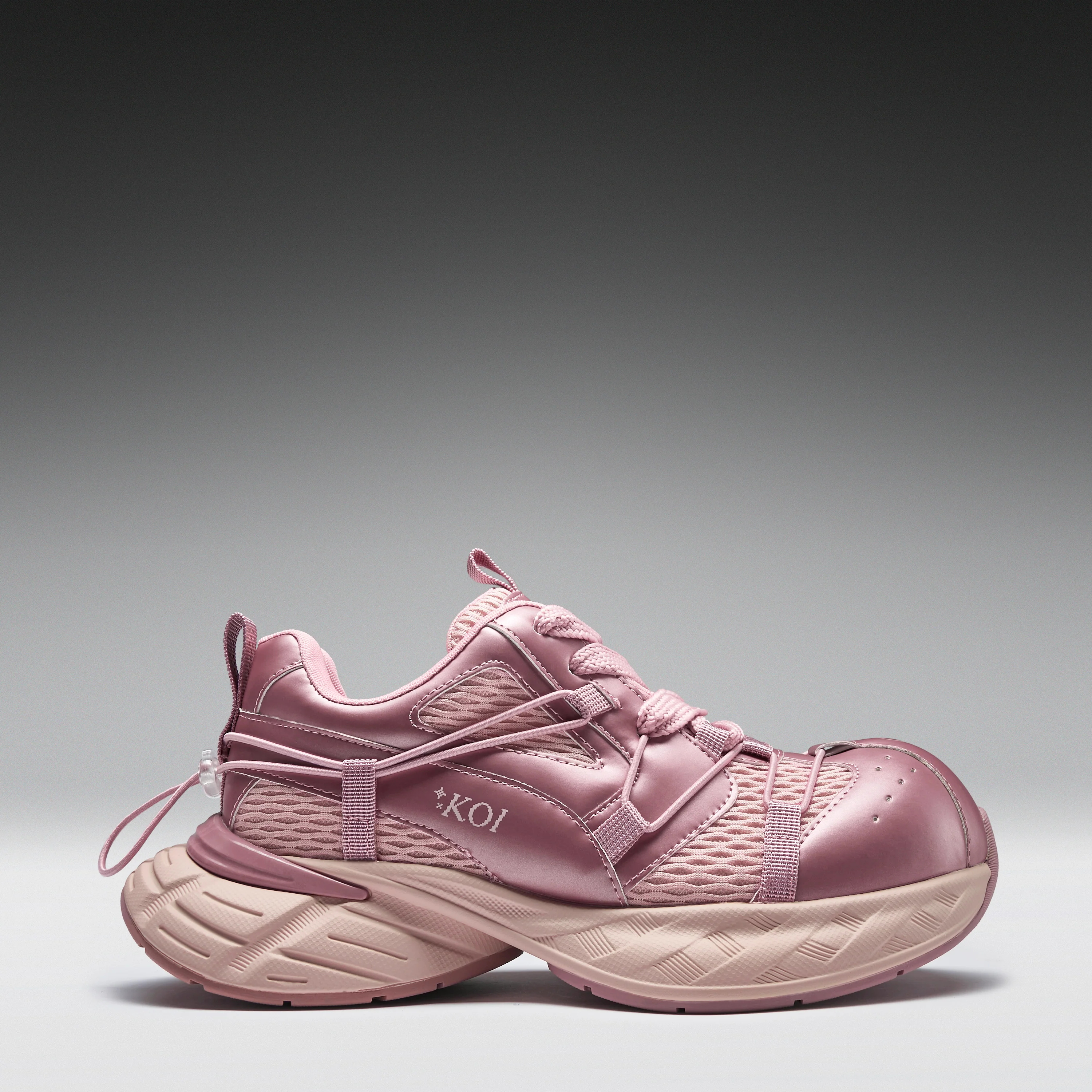 Vortex Mega Chunky Trainers - Rose - Image 2