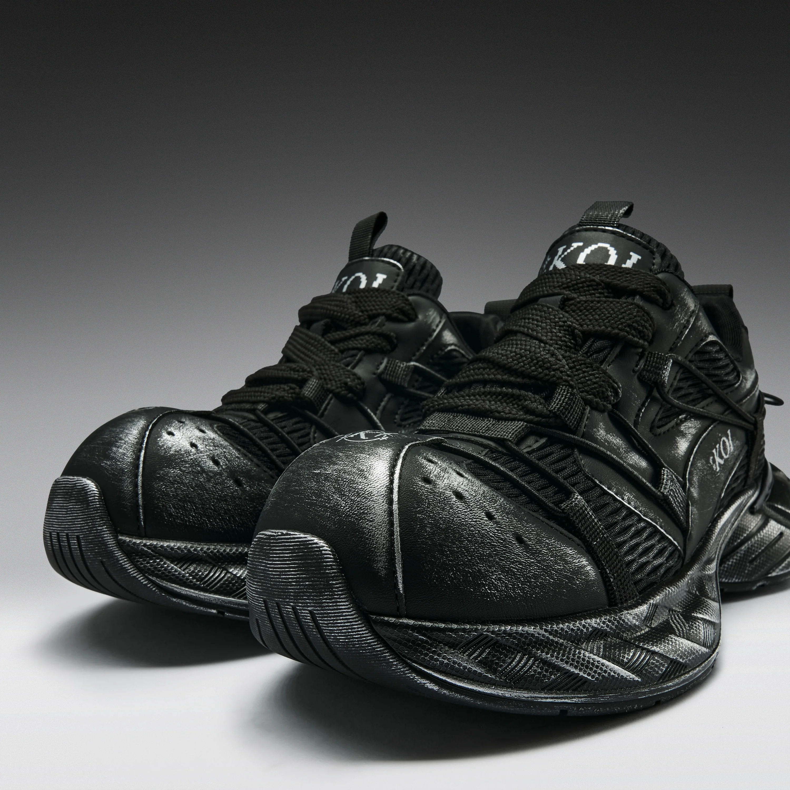 Vortex Mega Chunky Trainers - Slate - Image 4